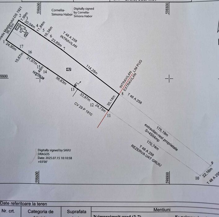 Teren în comuna Gruiu, jud. Ilfov, lângă A3