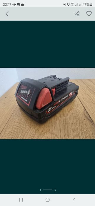 Acumulator milwaukee