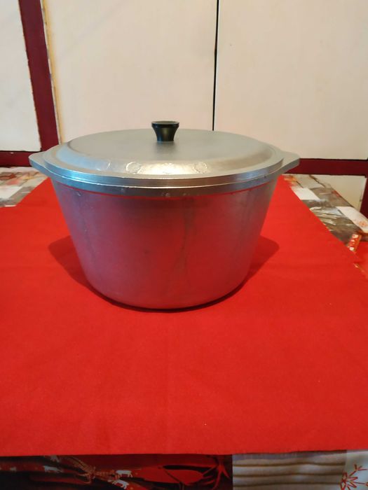 Казан из пищевого дюралюминия СССР новый на 5 литров