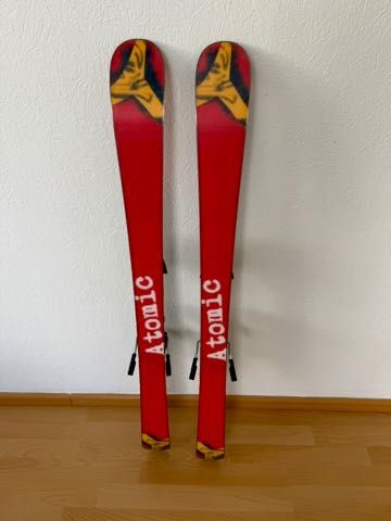 Schiuri Junior Twin-Tip / Freestyle Atomic Punx Jr 115cm + Legături Atomic Evox