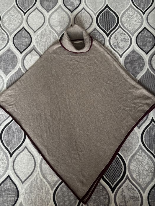 Zara пончо от кашмир