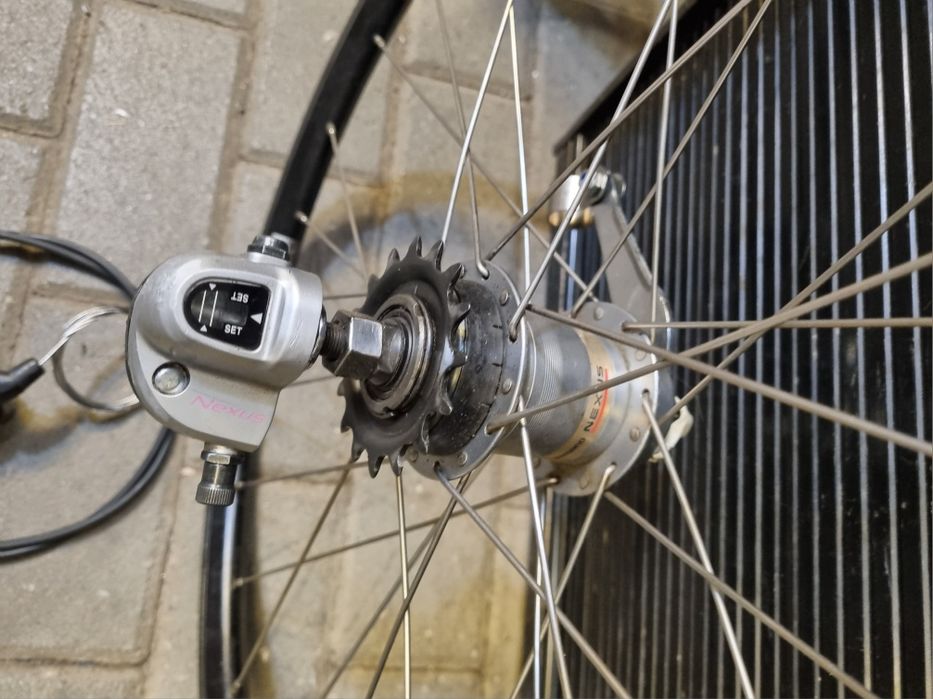 Roata spate bicicleta 24, Shimano Nexus  3 viteze