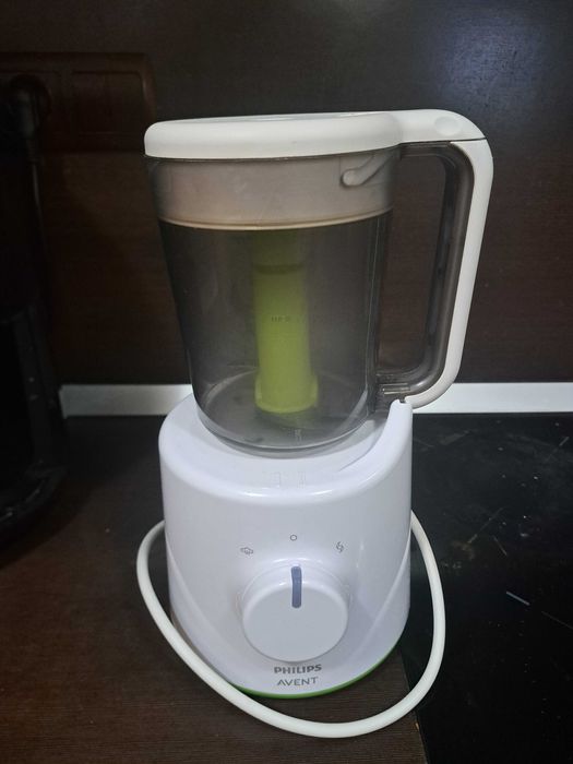 Уред за готвене на пара Philips avent 2×1