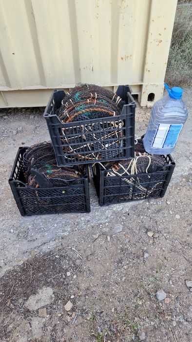 раколовки-верши готовые к ловле