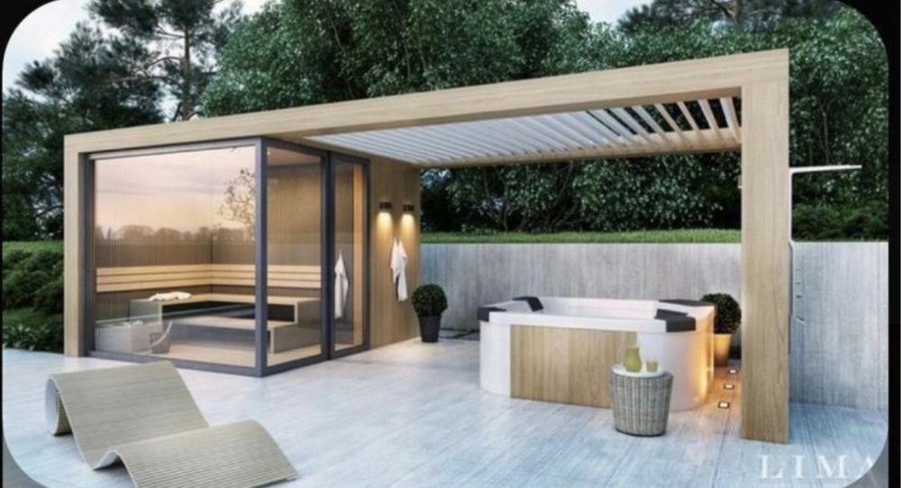 Pergole si foisoare rustice moderne