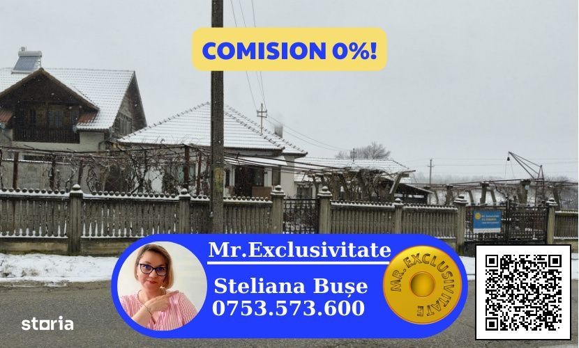 Proprietate rara – 2 case + livada, vie si teren generos, la 20 km d