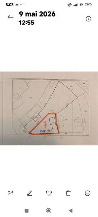 Casă batraneasca teren 700 mp