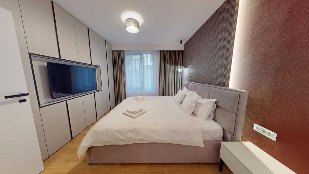Apartament LUX - 110 mp + terase 50 mp + statie incarcare masini electrice