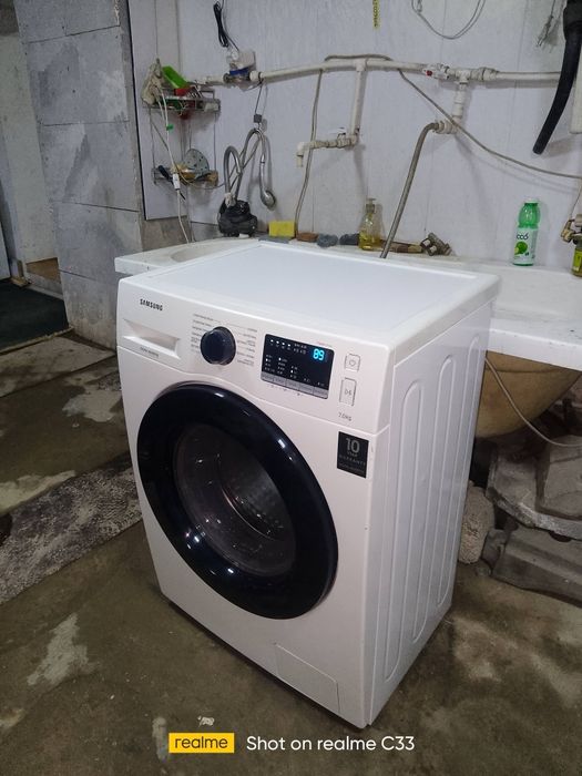 7 kg Samsung kirmoshina aybi yoq zoʻr ishlidi kam ishlatilgan