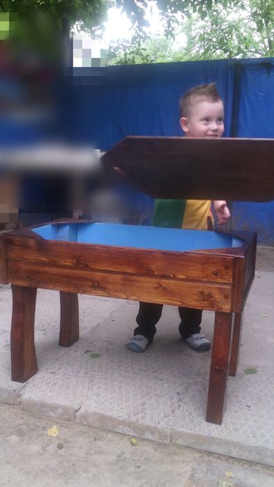 Мини-песочница для малышей.