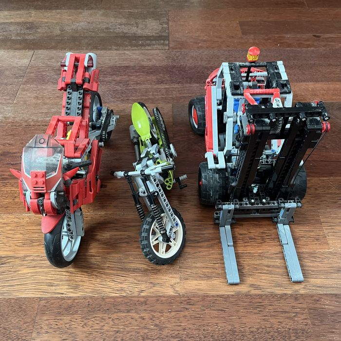 Lego Technic + Фигурки