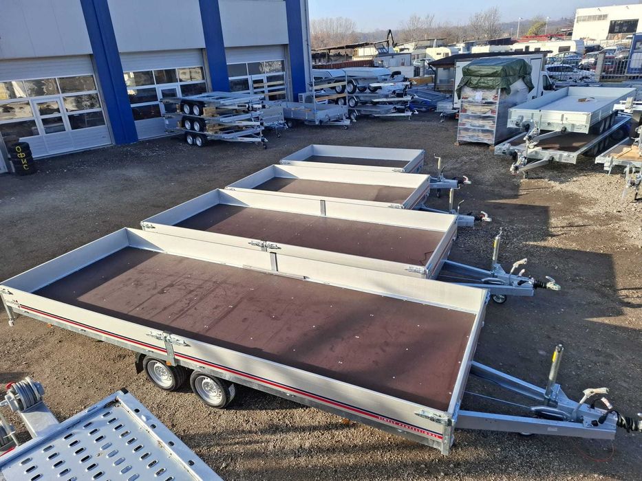 НОВО бордово ремарке GAUPEN N35-508 2 MASTER