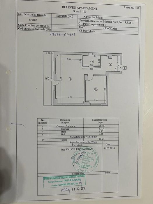 Apartament 2  Camere  Mamaia Nord