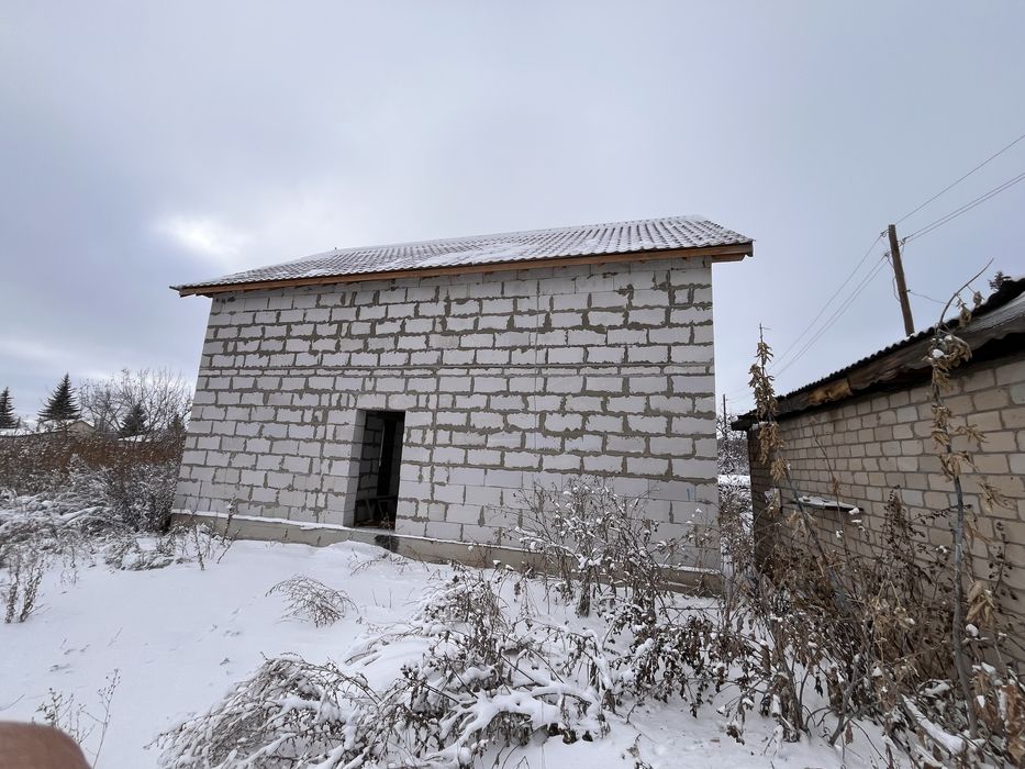 Продам недостроенный дом