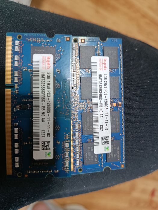 ОЗУ на ноутбук стояла в моноблоке