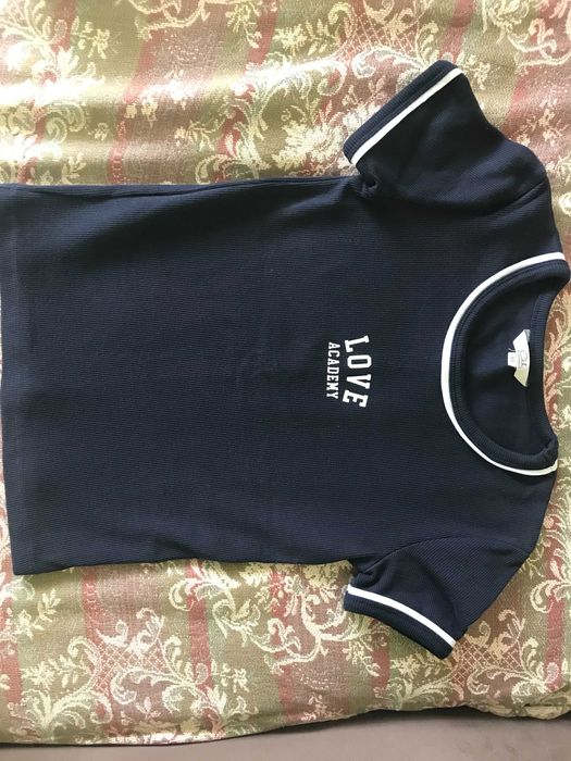 Лятна блуза с къс ръкав - размер XS