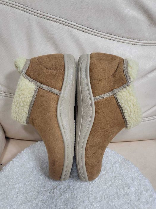 Нови дамски пантофи камел - 37 номер