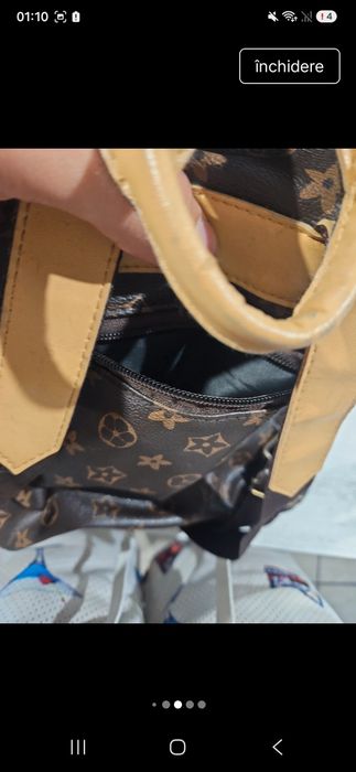 Rucsac mic cu model monogram