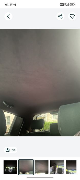 Потолок автоткань, замищ алкантара, любое авто