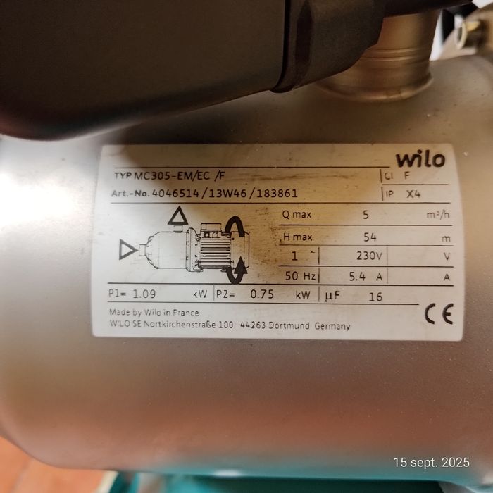 Vand hidrofoare Grundfos și Willo