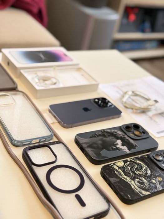 КАТО НОВ! iPhone 14 Pro 256 GB Deep Purple 84% Battery Health