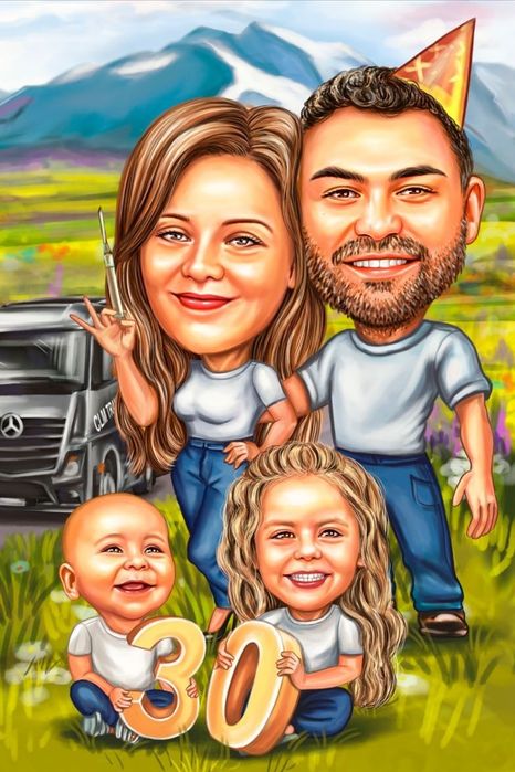 Дигитална карикатура