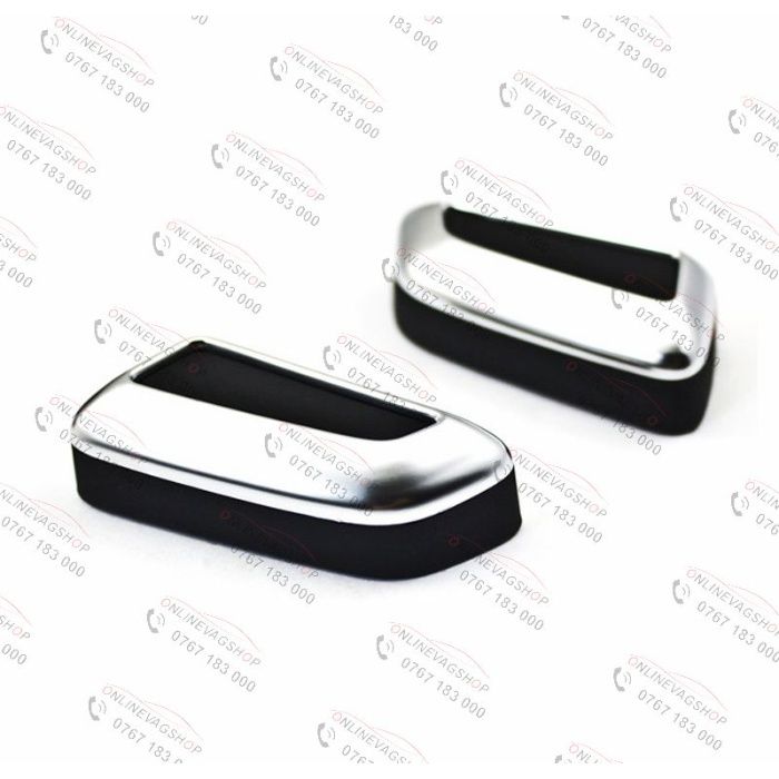 Set butoane reglaj scaun cromate pentru VW sau AUDI