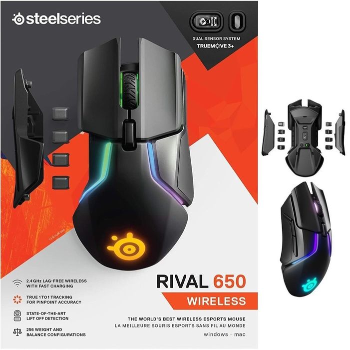 Steelseries RIVAL 650 Wireless Беспроводная мышка