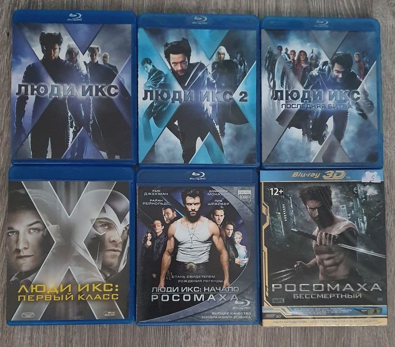 Диски blu ray, фильмы, коллекция