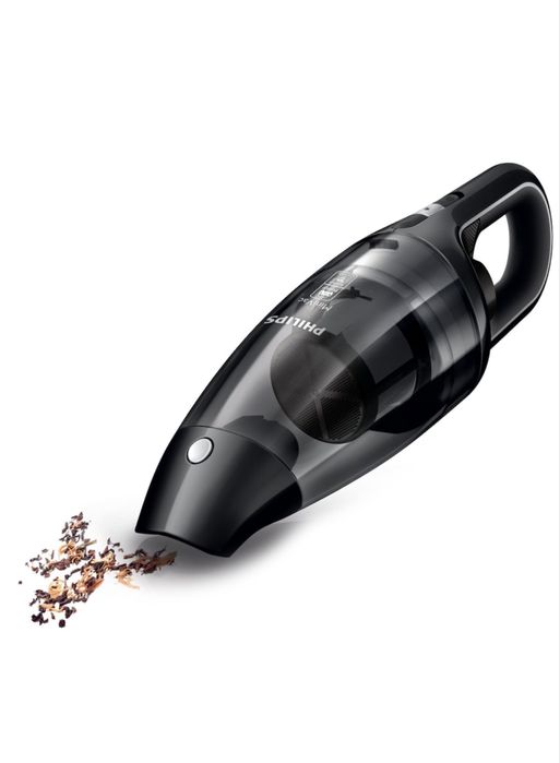 Прахосмукачка Philips Mini Vac FC6141/01, 120 W, 0.5 л, Черна