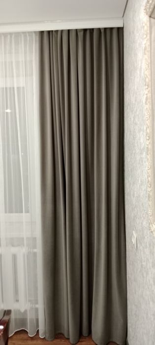 Продам штор с тюлем