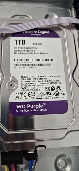 Vand DVR Dahua WizSense 4 Canale + HDD WD Purple 1TB (Sistem Supraveghere)