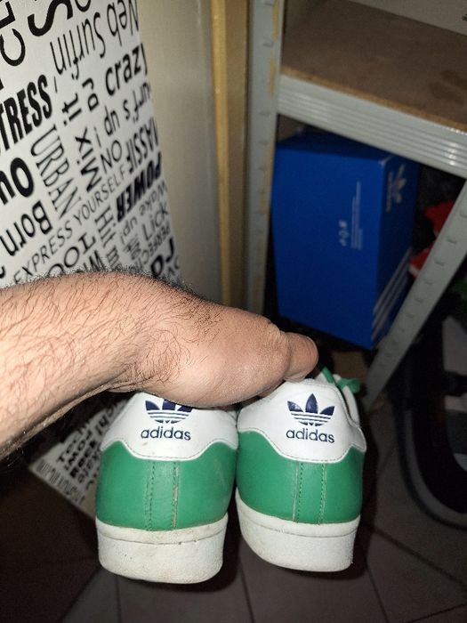 Adidas superstar verde