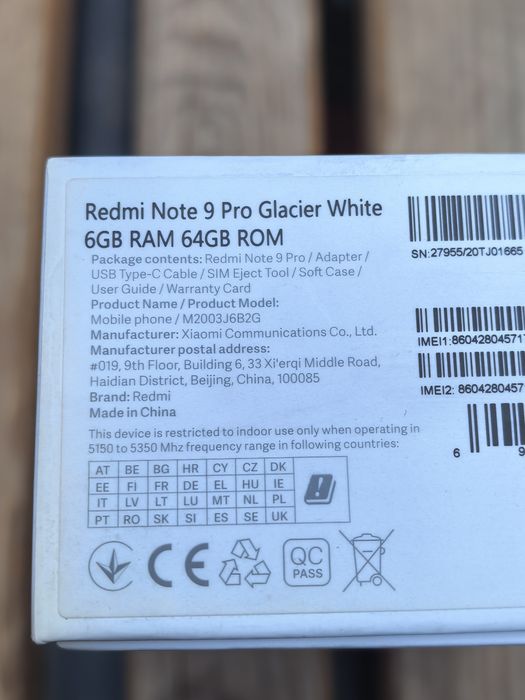 Xiaomi Redmi Note 9 Pro