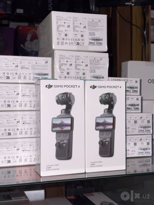 DJI Osmo Pocket 4 и 4P 4K — Standard / Vlog Combo