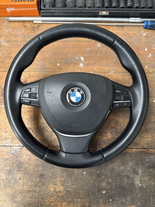 Volan Sport BMW F10 / F11 / F01 complet Piele Nappa impecabil