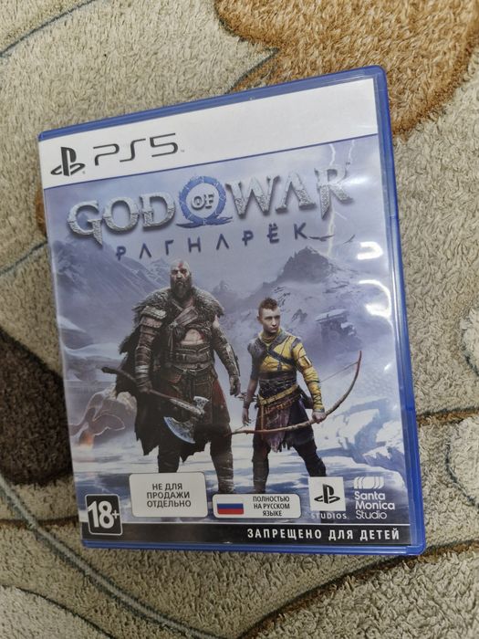 Диск ps5 god of War 5