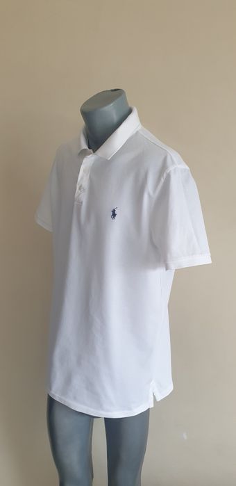 POLO Ralph Lauren Pique  Slim Stretch Mesh XL ОРИГИНАЛ! Мъжка Тениска