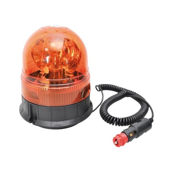 Girofar auto Automax 24V orange cu bec de H1, fixare magnetica