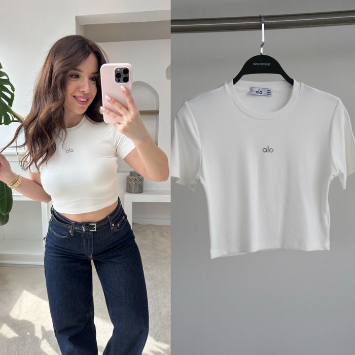 Кроп топы Calvin Klein и ALO