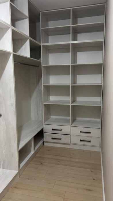 Гардеробная в хорошем состоянии