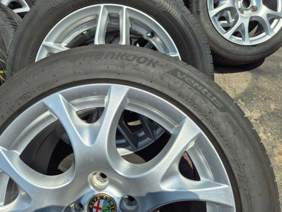 Roti Jante Anvelope VARA 4x98 16'' OEM Alfa Romeo MITO / Fiat 500