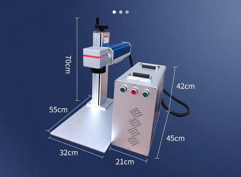 Лазерный маркиратор оптоволоконный станок маркер гравировщик