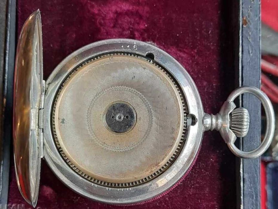 Старинен Швейцарски джобен часовник Hebdomas