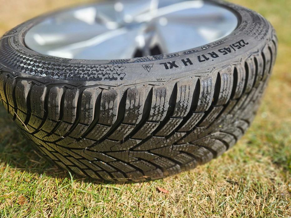 Roti Jante VAG VW cu anvelope 225 45 17 Continental TS 870 iarna 2024