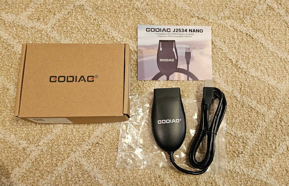 Interfata GODIAG GD101 J2534 Passthru & ELM327 , compatibila J1979