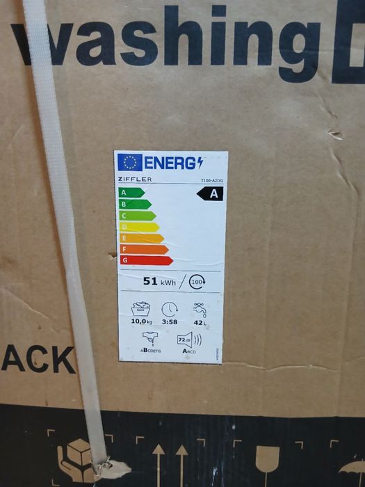 Продам стиральную машинку Ziffler 10 kg