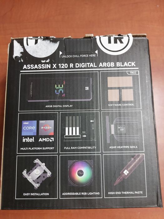 Cooler nou cu afisaj temperatura Thermalright Assasin x 120 R digital