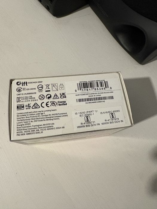 Casti Bose QuietComfort Earbuds 5V