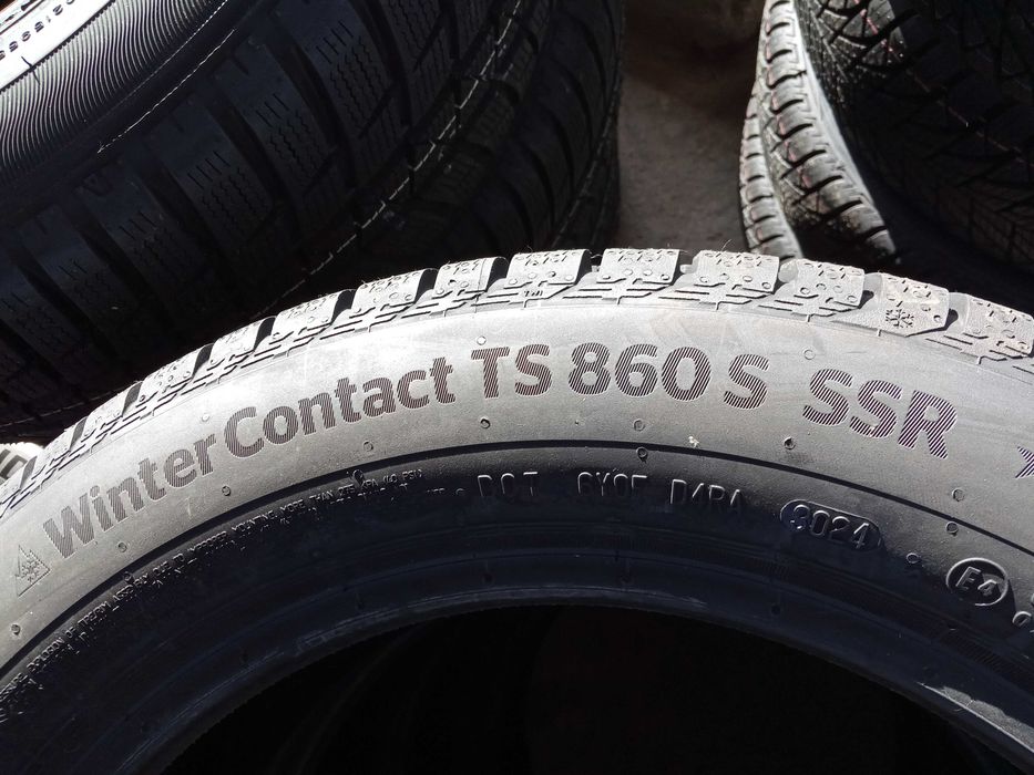 2 Нови зимни гуми 205/55 R16 Continental WC TS860S * SSR RUNFLAT 91H